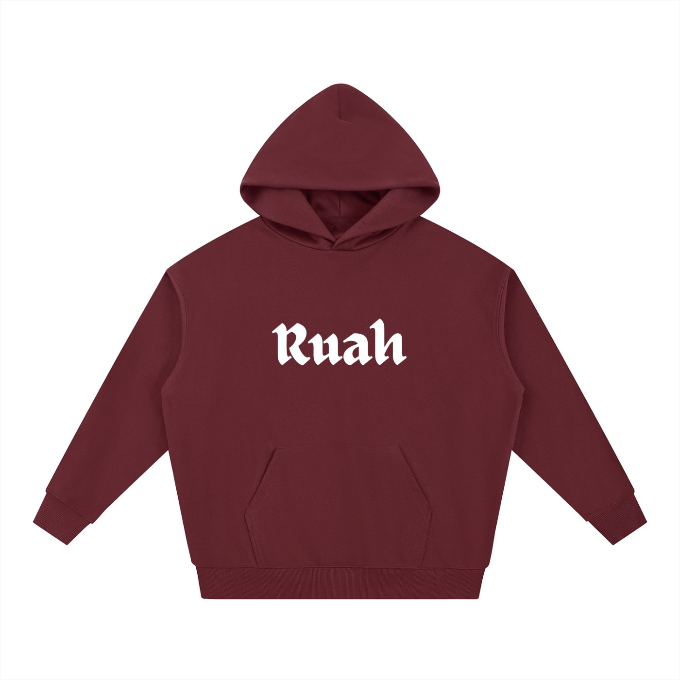 "THE WORD OF GOD ENDURES FOREVER" Hoodie (Burgundy)