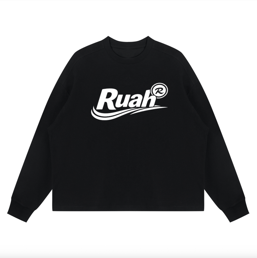 "Jesus Loves You" Waffle Knit Long Sleeve